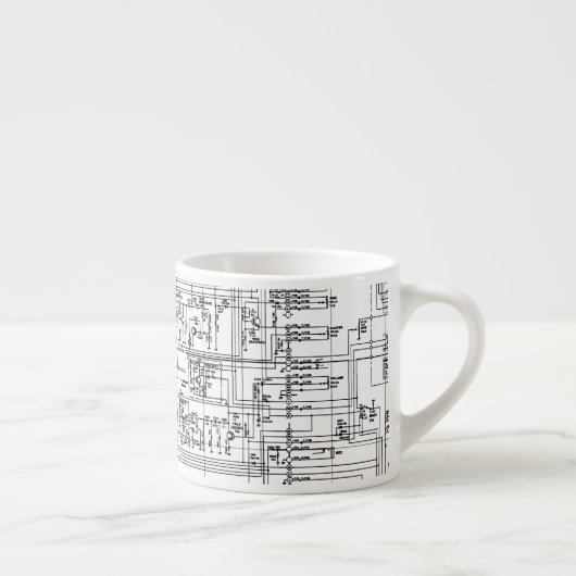 回路図回路コンピュータハードウェアエンジニア エスプレッソカップ (右)