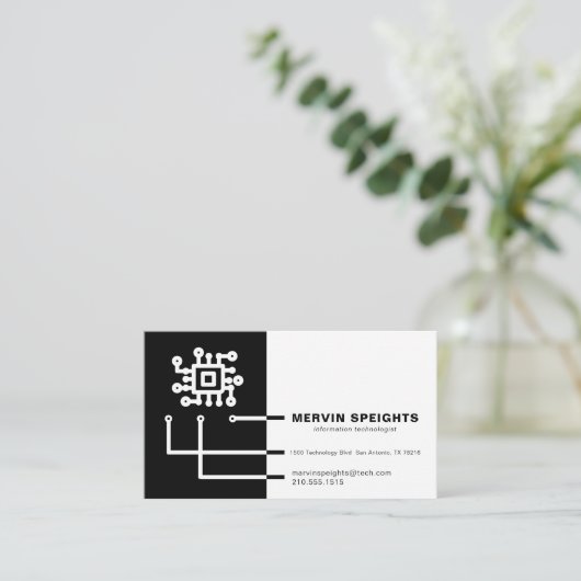 回路図 名刺 (スタンド正面)