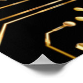 回路基板の壁紙 ポスター (角)