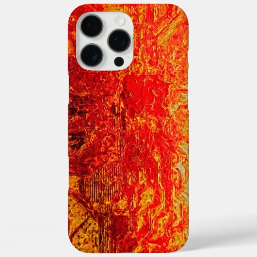 回路基板の熱爆発 Case-Mate iPhoneケース (裏面)