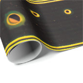 回路基板の背景のクローズアップ写真，抽象芸術 ラッピングペーパー (ロールコーナー)