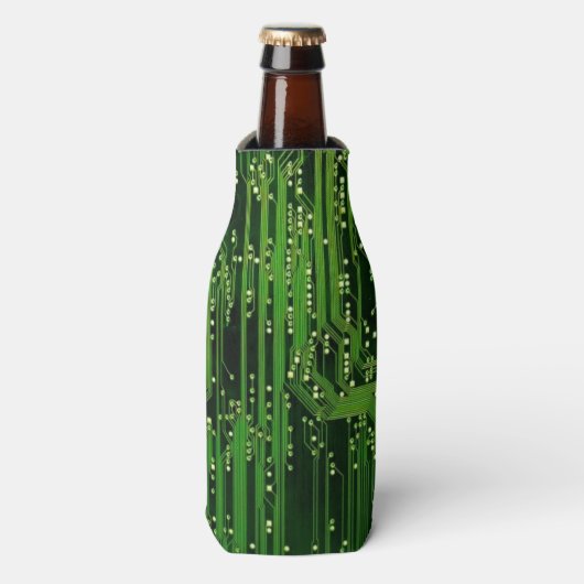 回路基板の背景 ボトルクーラー (ボトル正面)