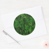 回路基板の背景 ラウンドシール (封筒)