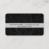 回路基板グリーンブラック 名刺 (裏面)