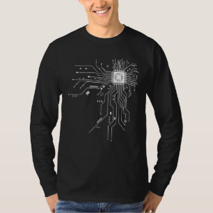 回路基板コンピュータサイエンス技術者Cpuチップ Tシャツ