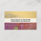 回路基板コンポーネント技術者 | バイナリコード 名刺 (裏面)