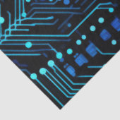 回路基板デザインイラストレーションクッション 薄葉紙 (詳細)