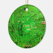 回路基板デザイン セラミックオーナメント (左)