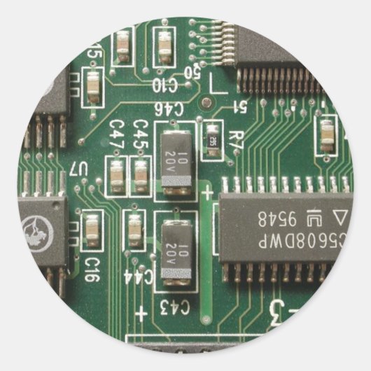 回路基板デザイン ラウンドシール (正面)