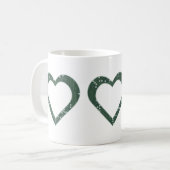 回路基板ハート コーヒーマグカップ (正面左)