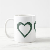 回路基板ハート コーヒーマグカップ (左)