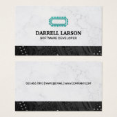 回路基板ブラック |マイクロチップ (正面&裏面)