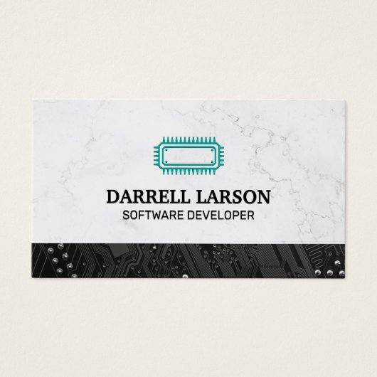 回路基板ブラック |マイクロチップ (正面)