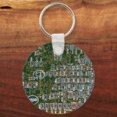 回路基板上の抵抗 キーホルダー (正面)