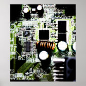 回路基板写真 ポスター (正面)