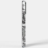 回路基板図電子回路図プリント Case-Mate iPhoneケース (裏面 / 右)