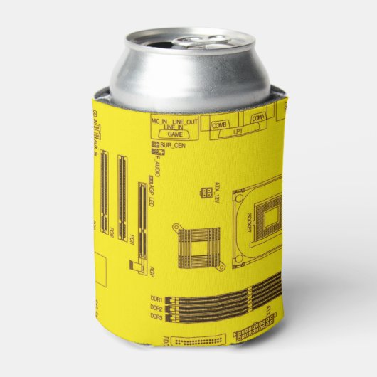 回路基板図 缶クーラー (缶正面)