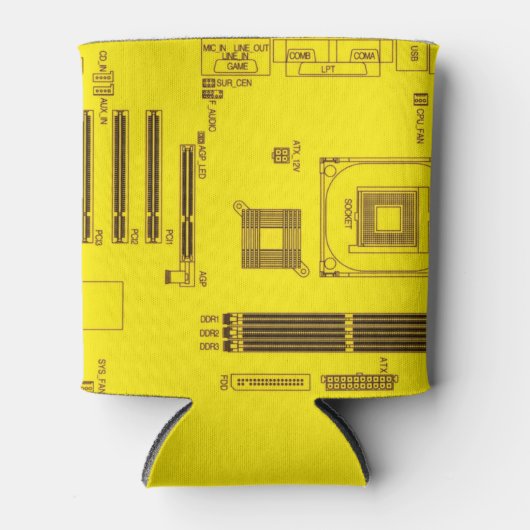 回路基板図 缶クーラー (正面)
