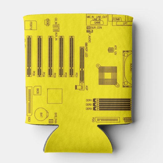 回路基板図 缶クーラー (裏面)