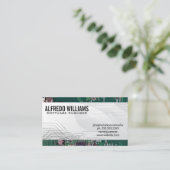 回路基板技術 |ソフトウェアプログラマ 名刺 (スタンド正面)