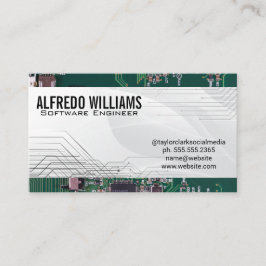 回路基板技術 |ソフトウェアプログラマ 名刺