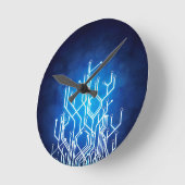 回路基板技術 – ラウンド壁時計 (傾斜)