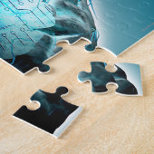 回路基板脳2 ジグソーパズル (側面)