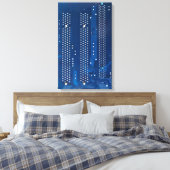 回路基板 キャンバスプリント (インサイチュ (寝室))