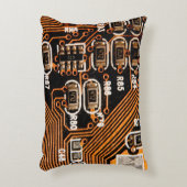 回路基板，ケーブル，コンデンサ，カード， アクセントクッション (正面(垂直))