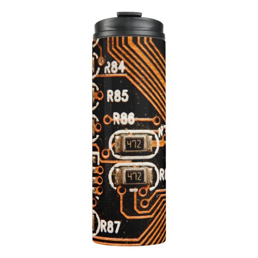 回路基板,ケーブル,コンデンサ,カード, タンブラー (正面)