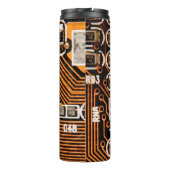 回路基板,ケーブル,コンデンサ,カード, タンブラー (裏面)