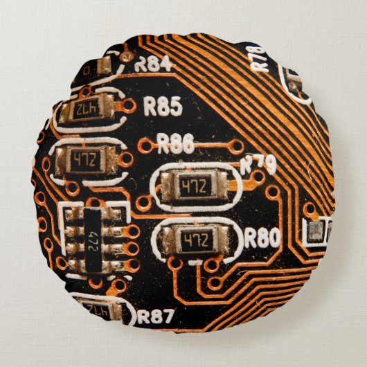 回路基板,ケーブル,コンデンサ,カード, ラウンドクッション (正面)