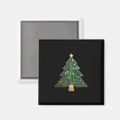 回路基板 コンピューター技術者 クリスマスツリー マグネット (正面/裏面)