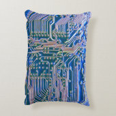 回路基板，コンピュータ，青，コンデンサ，チップ，ci アクセントクッション (裏面(縦))