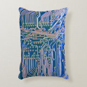 回路基板，コンピュータ，青，コンデンサ，チップ，ci アクセントクッション (正面(垂直))