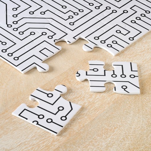 回路基板 ジグソーパズル (側面)
