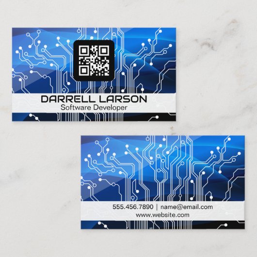 回路基板 |テクノロジー 名刺 (正面/裏面)