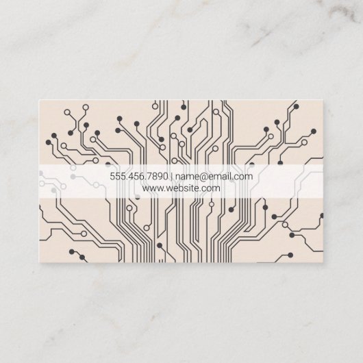 回路基板 |テクノロジー 名刺 (裏面)
