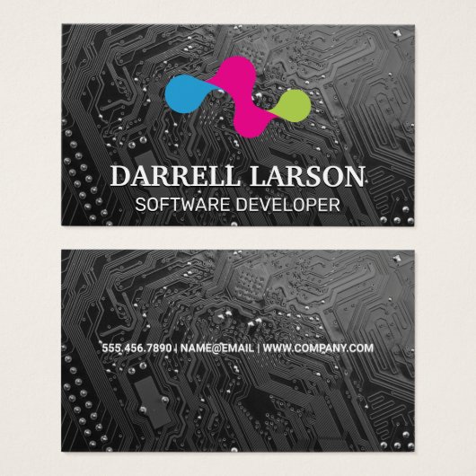 回路基板 |テックモダンロゴ (正面&裏面)