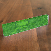 回路基板 デスクネームプレート (側面)