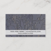 回路基板 |バイナリコード 名刺 (裏面)