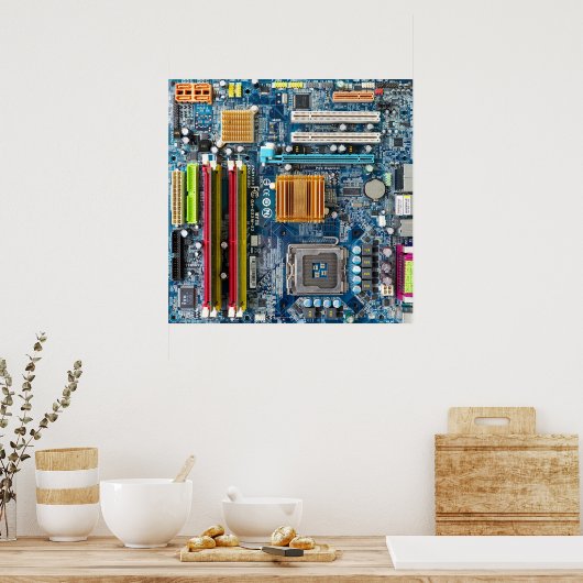 回路基板 ポスター (キッチン)