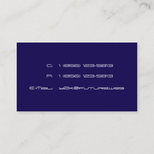 回路基板 名刺 (裏面)