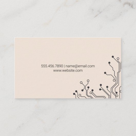 回路基板 | 技術 | 技術者 名刺 (裏面)