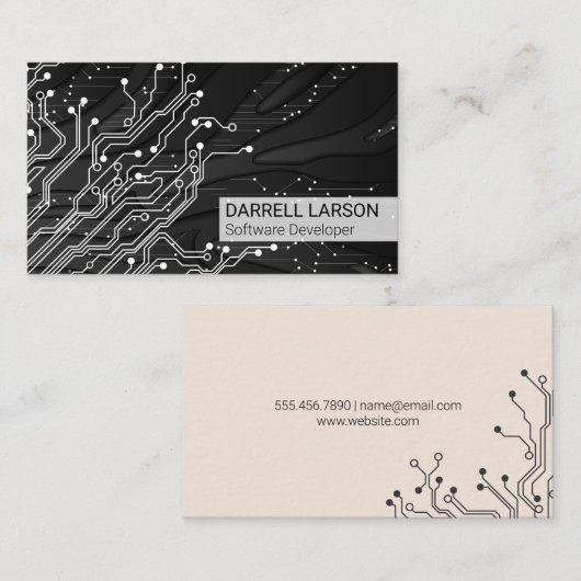 回路基板 | 技術 | 技術者 名刺 (正面/裏面)