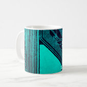 回路基板。電子計算機ハードウェアテクノ コーヒーマグカップ (正面左)