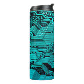 回路基板。電子計算機ハードウェアテクノ タンブラー (回転左)