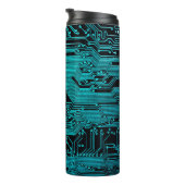 回路基板。電子計算機ハードウェアテクノ タンブラー (回転右)