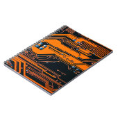 回路基板。電子計算機ハードウェアテクノ ノートブック (左側)