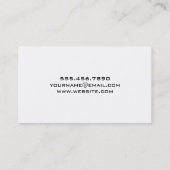 回路基板(黒) 名刺 (裏面)